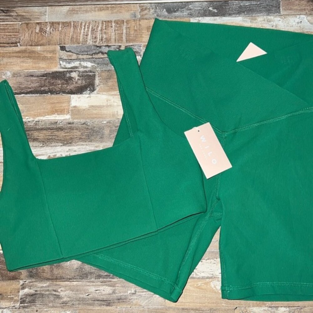 Wilo bra and shorts set